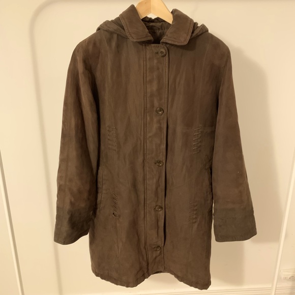 Fen-Nelli brown coat size 7/8 (medium) - Picture 1 of 5